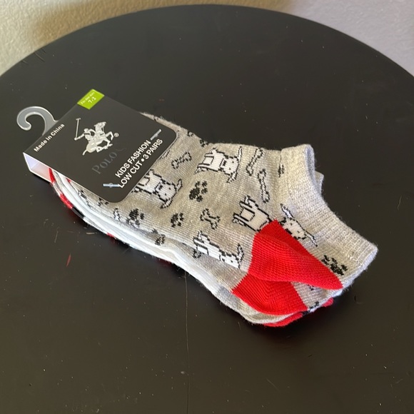 Three pairs Polo club Beverly Hills kids socks - Picture 2 of 4